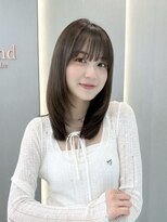 ロンドリゼル 札幌(Lond RiseL)&nbsp;◯ オリーブグレー/韓国/レイヤーカット/髪質改善/縮毛矯正/札幌