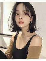 hum 立川【ハム】髪質改善・酸性ストレート・縮毛矯正 ココアベージュ/オリーブグレー/小顔/黒髪[立川/髪質改善]