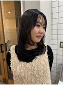 大人可愛いミディアムレイヤー！