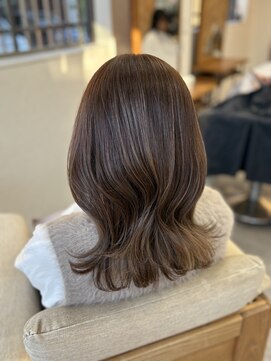 リングバイモアムー(Ring by Moremuu) ブリーチなしwカラー ミルクベージュ