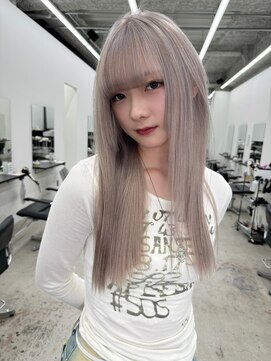 ホワイトベージュ/ハイトーンカラー/グレー