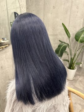 ハイトーンダークネイビーブルー