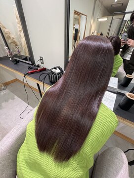 【半田・髪質改善】縮毛矯正/トリートメント/マンツーマン