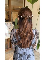 美容室 アイディー i-dee&nbsp;結婚式ヘアセット/ハーフアップ