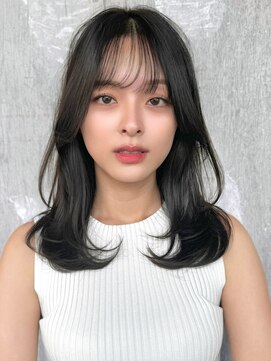 ロビー 表参道(ROBBY) ミディアムレイヤーカット/くびれヘア/大人可愛い/20代30代40代