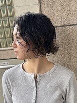 ゴーズゴー 吉祥寺(e)店(go s go)&nbsp;ミディアムレイヤー/ミニマルボブ/シャギーボブ/根元パーマ