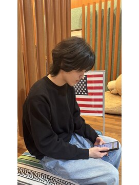 ミュウ(MIU) センターパートスタイル