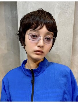 美容室 キムラ クセ毛 と ショート