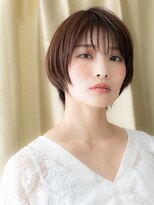 カバーヘア イヴ 戸頭店(COVER HAIR EVE)&nbsp;ハンサムショート/シャギーショート/モカブラウン/小顔カットe