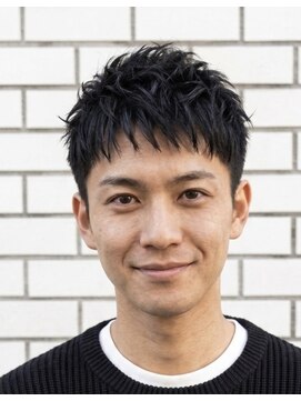 ドックス(dock::s) メンズショートだけどフェミニン前髪☆バイオレットブラック☆