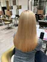 ソワンドゥブレスシエン 堀江店(soin de brace CIEN) 髪質改善×ミルクティーブロンド