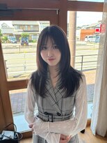 ハクア(HAKUA) 韓国風ボリュームレイヤー×艶ブラウン