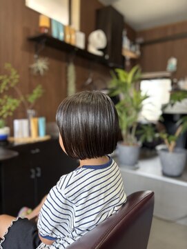 アオイ(Aoi) キッズカット♪ばっさりイメチェン×可愛いミニボブ