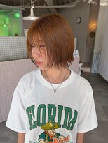 ルトワフクロマチ(Lutowa Fukuromachi) ダークパープル/ナチュラルショート/ミルクブラウン/夏/広島袋町