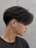 【癖毛を自然な毛流れに】カット+曲がる縮毛矯正