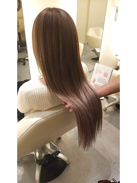 インプルーヴ アートスタイルヘアー(imProve Art style hair) アッシュピンク3Dカラー&エクステスタイル☆