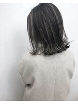 ルーフ 町田店(LUFE)&nbsp;【LUFE町田】ダークグレージュ×極細ハイライト 担当三宅