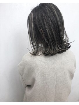 ルーフ 町田店(LUFE) 【LUFE町田】ダークグレージュ×極細ハイライト 担当三宅