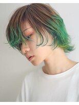 ニコヘアー(niko hair) グリーン×ミントグリーン