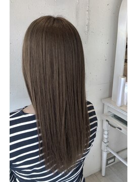 サロン ド ソーホー 蕨(Salon de SOHO) 【透け感カラー×ナチュラルストレート×TOKIO】　by　Fujisawa