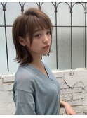 【Lond printemps水野】大人かわいいワンレン外ハネボブ