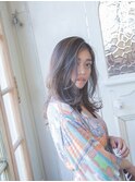 アラフォー大人女子の黒髪ツヤ髪スタイルで魅力的な雰囲気に★