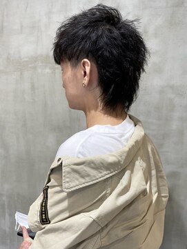 イル(ill) 大須 ウルフ メンズ ショート ストリート 韓国