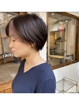 カウチ(Kauti) フェイスフレーミングショートボブ