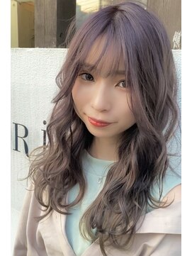 ヘアリゾート ディアリウム(Hair Resort DEARIUM) 透け感ゆるふわラベンダーグレージュ[町田店/町田駅/JR町田駅]