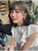 21`aw10Lvオリーブラテカラー×肩上ボブONCE代表KOHEI