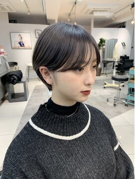 ヴェイン 渋谷(vain) 大人かわいい/クールショート/ハイライト/小顔/前髪カタログ