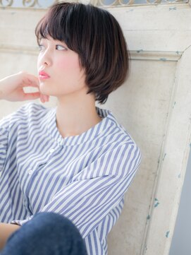 モッズ ヘア 福岡姪浜店(mod's hair) *mod'sm*姪浜…オーガニックカラー小顔ミニボブマッシュパーマf