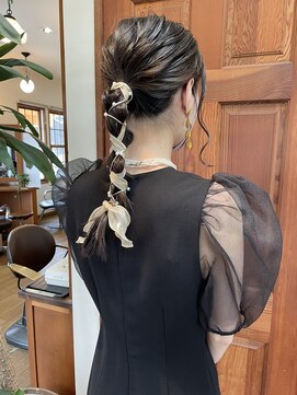 ヘアーショップ オズ(hair shop oz) 紐アレンジ