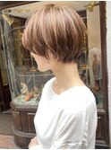 ひし形ショート/ノームコア/シークレットハイライト/柴