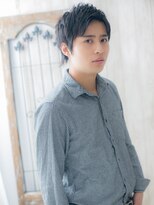 トニーアンドガイメン ホテル京阪仙台店(TONI&GUY MEN) アップバング★アッシュブラックウルフショートd