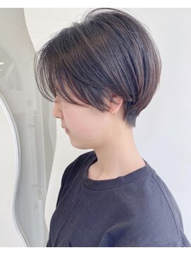 モリオ フロム ロンドン 大宮2号店(morio from London) 【なかじま ひびき】黒髪　ハンサムショート　大宮