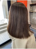 アッシュベージュ×ケラチントリートメント