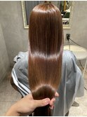 髪質改善ストレート