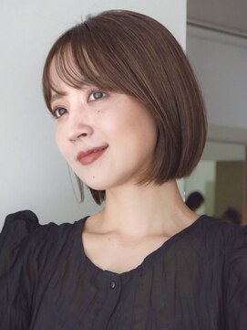 ガーデンヨコハマエスト(GARDEN YOKOHAMA est) ボブ　イメチェン　外ハネボブ　ワイドバング　内巻き　美髪