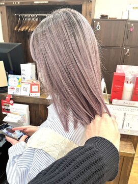 ジャストビューティー リアリー(just beauty Really) バレイヤージュ×ピンクパール【横須賀中央 Really】