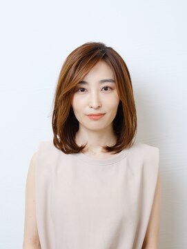 ウミネコ美容室 センター南店(Umineko美容室) ナチュラルレイヤーミディ