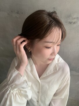 リル 茅ヶ崎(Liru:) 【よしだりこ】ブリーチなしダブルカラー