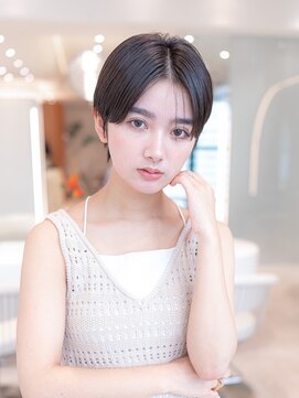 イルハバナ 渋谷(ill HAVANA) 20代30代大人可愛いショートボブシアカラーくびれ丸顔美髪