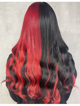 ボヤージュニケ(Voyage Nike) ツートン×編み込みエクステ