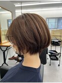 くびれショートボブ浦和美容室ARTS荒巻充カット20代30代40代上手