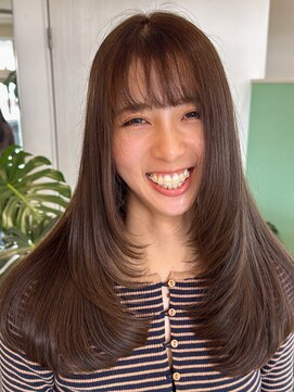 ヘアーメイク チョコ(hair make choco) レイヤーカット20代30代40代☆艶カラー