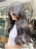 艶カラー＊ラベンダーグレージュ
