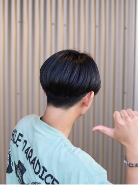 ピースガブ(psGABU) メンズナチュラルセンターパート