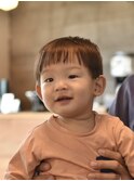 初髪男の子ファーストカット【キッズカット/メンズ】