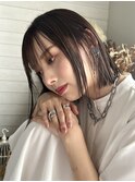 ぱつっとボブ